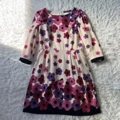 エムズグレイシー花柄ワンピース 40size - メルカリ