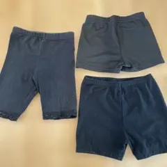 黒のスパッツ3枚セット