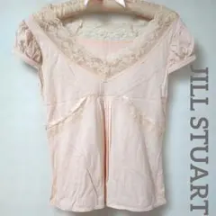 JILL STUART　ジルスチュアート✮レース付きTシャツ　コットン100%のサムネイル