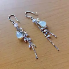 天然石ピアス