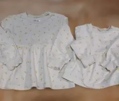 姉妹　仲良しお揃い　チュニック　80/100