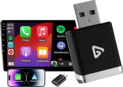 【新品未開封】ワイヤレスCarPlay & Android Autoアダプター