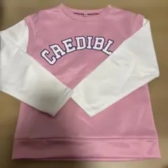 ピンク CREADIBL 長袖カットソー 120