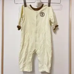 ミキハウス　ブラックベアロンパース