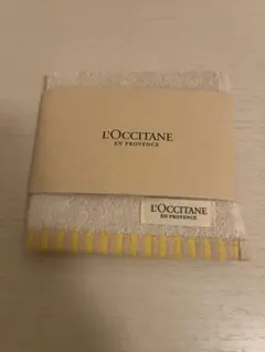 L'OCCITANE バイカラー ハンドタオル