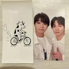M!LK 塩﨑太智 吉田仁人　LOVE ENG!NE ペアトレカ ステッカー