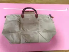 ロンシャン 折り畳み式トートバッグ ベージュ