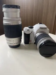 PENTAXホワイト一眼デジカメkxレンズキットのサムネイル