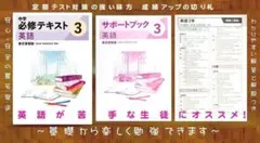 新品未使用 中学必修テキスト 英語3年 東京書籍版 NEW HORIZON準拠