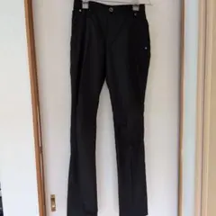 ワークマン　黒 スリムフィットパンツのサムネイル