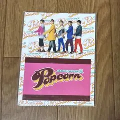 嵐　ポップコーン　Popcorn グッズ　ICカードシール