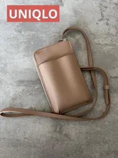 UNIQLO ユニクロ レザータッチスマホショルダーのサムネイル