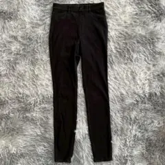 美品✨【ユニクロ】ヒートテック ブラック スキニーパンツ M ウエストゴム