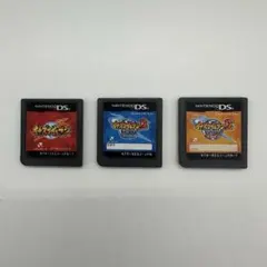 イナズマイレブン Nintendo DSソフト初期3作品セット