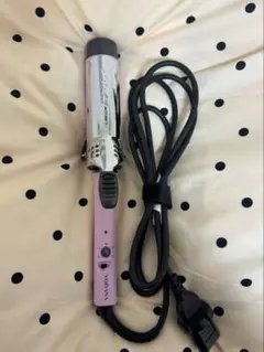 VODANA 40mmコテ ヘアアイロン パープル