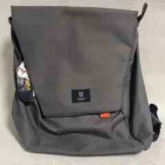 MILESTO グレー ロールトップリュック