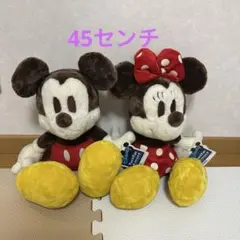 【希少 レトロ】DISNEY　ミッキー＆ミニー　非売品　ぬいぐるみ　レトロセット