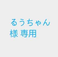 るうちゃん 様 専用