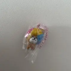 サンエックスユニバース チャームつきグミ キーホルダー アフロ犬
