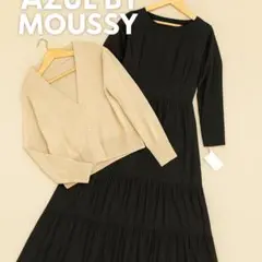 ✨新品✨ AZUL BY MOUSSY 2WAY　カシュクールワンピース M