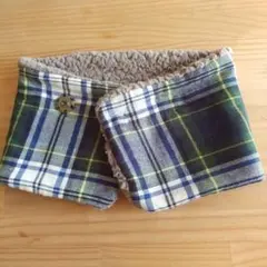 FELISSIMO【サニークラウズ】チェック柄マフラー＊ネックウォーマー