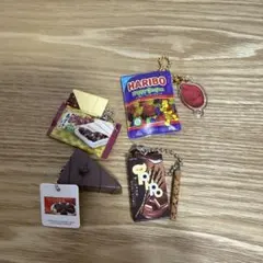 お菓子ミニチュア ガチャ ICE＆CHOC 4点