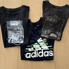 スポーツTシャツ　3枚セットadidas PUMA 140