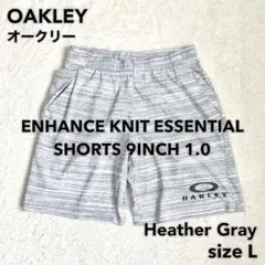 【OAKLEY】 メンズ スウェット ショーツ 霜降りグレー Lサイズのサムネイル