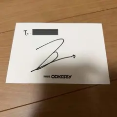 riize ウォンビン 直筆 サイン odyssey 個別 ②