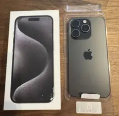 新品未使用iPhone 15 Pro 128GB ブラックチタニウム
