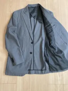 ザスーツカンパニー　ジャケット　グレーストライプ