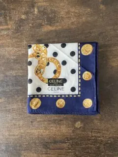 CELINE シルクハンカチ