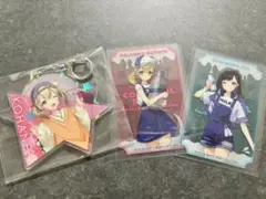 小豆沢こはね 白石杏 アクリルキーホルダー クリアカード