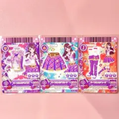 アイカツ！ アイカツカード パープルトルテコーデ 紫吹蘭