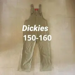 Dickies カーキ オーバーオール Lサイズ