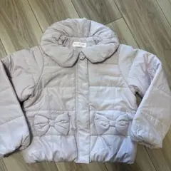 週末お値下げ★mezzo piano リボン付き中綿コート