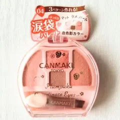 【新品】キャンメイク プランぷくコーデアイズ 04 イチゴプランぷく 涙袋