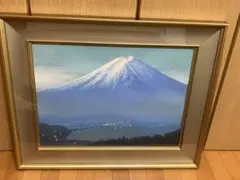 高橋新三郎 『富士』 青富士 絵画 - メルカリ