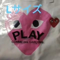 LサイズCOMME des GARCONS PLAY "Pink"ハートTシャツのサムネイル
