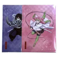 鬼滅の刃　アニプレックスオンラインくじ　E賞　クリアファイル　甘露寺蜜璃　伊黒