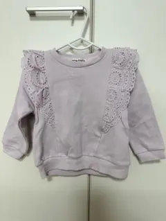 【美品】エニィファムキッズ　トレーナー　90