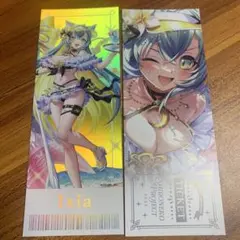 白猫 プロジェクト 夏祭り 2025 チケット風カード イクシア