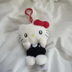 ハローキティ ぬいぐるみストラップ レア ハローキティ フェイスマスコットストラップ 日焼けキティ キティ