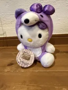 【希少】2001年　ご当地キティ　北海道限定ラベンダー　キティちゃん　タグ付き