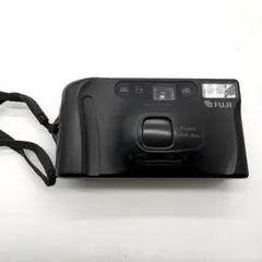 FUJI フジ　コンパクトフィルムカメラ 本体　レトロ　ヴィンテージ　ブラック