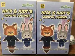 Zootopia ニック＆ジュディの成長の旅 フィギュアセット