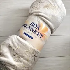 プルメリア新品の大判ブランケット100×140cmハワイを感じるkahiko