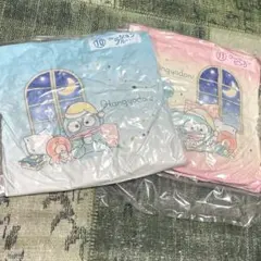 ハンギョドン くじ クッション ブルー ピンク 2点セット