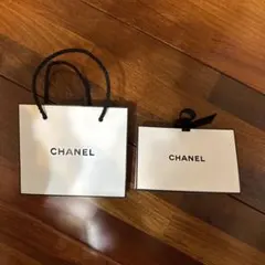 シャネル　ショッパー＆ギフト用箱　小