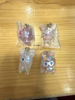 4種 ジュエルペット めじるしアクセサリー キラキラオーロラver. ガチャ